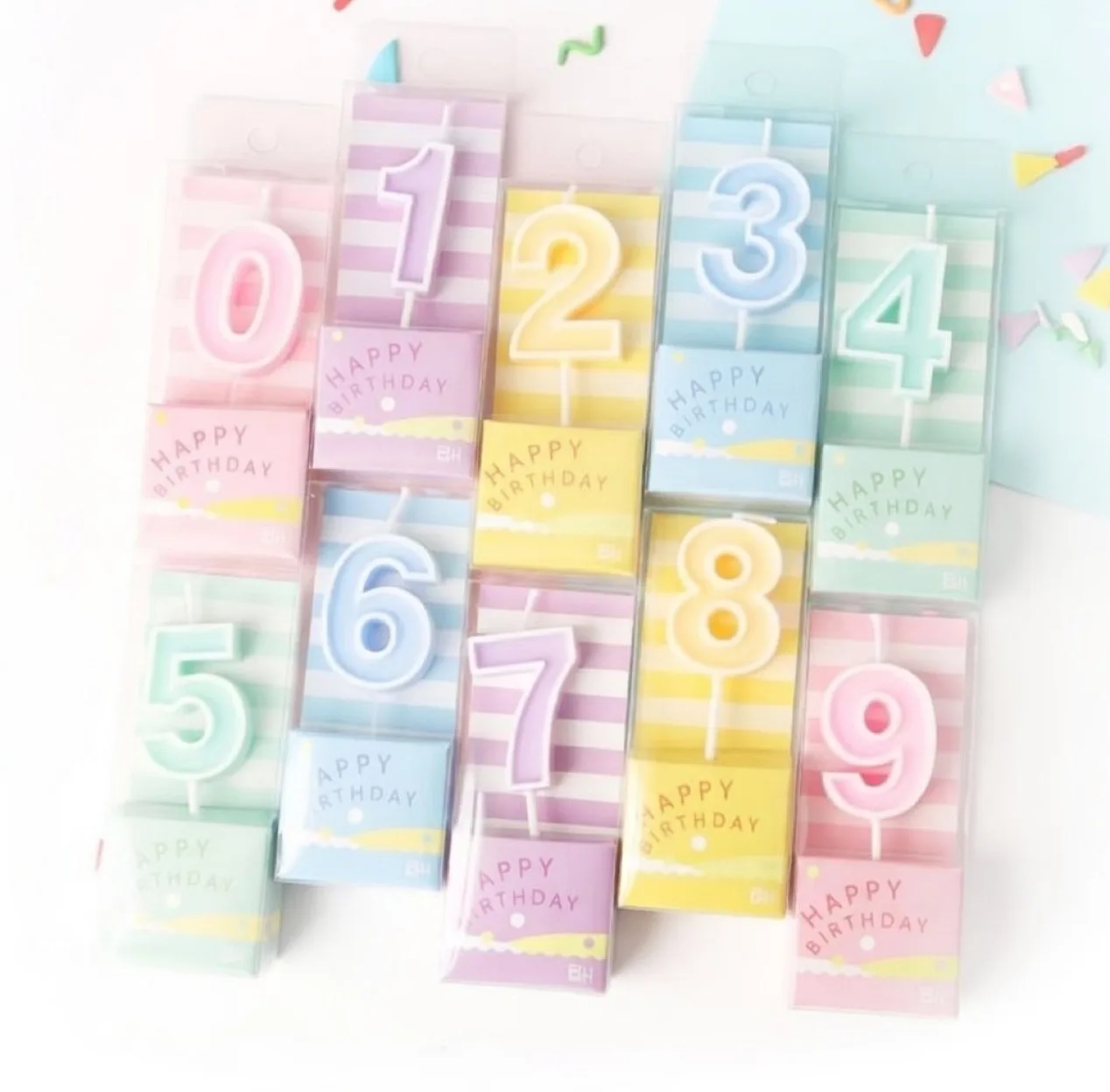 Bougies d’anniversaires