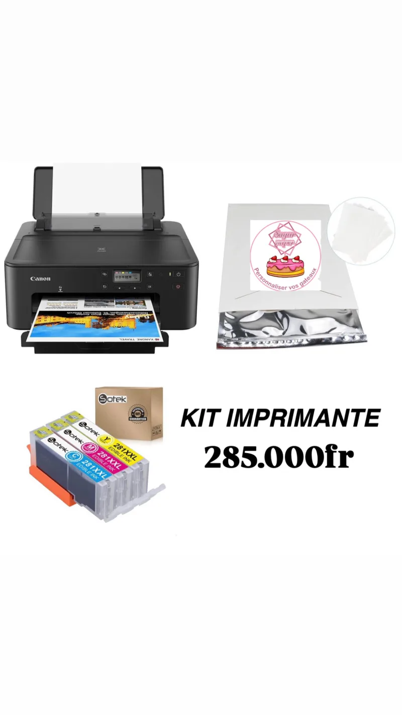 Kit Imprimante Comestible