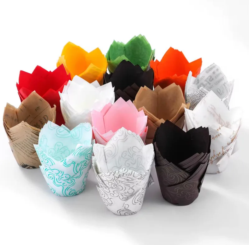 Lot de 50 Caissettes de Cupcakes