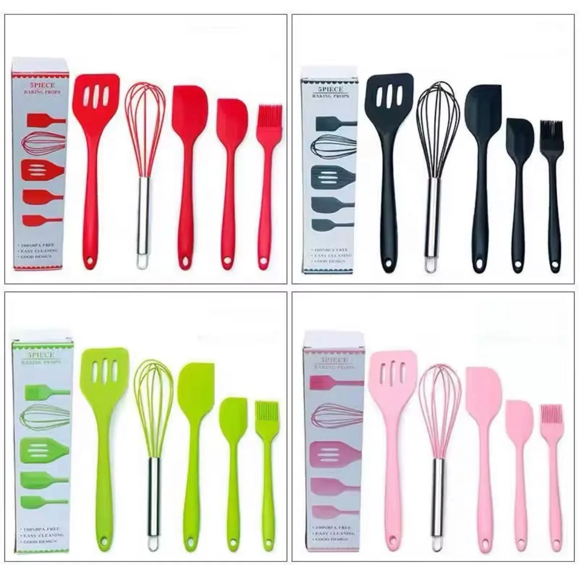 Lot de 5 ustensiles de pâtisserie