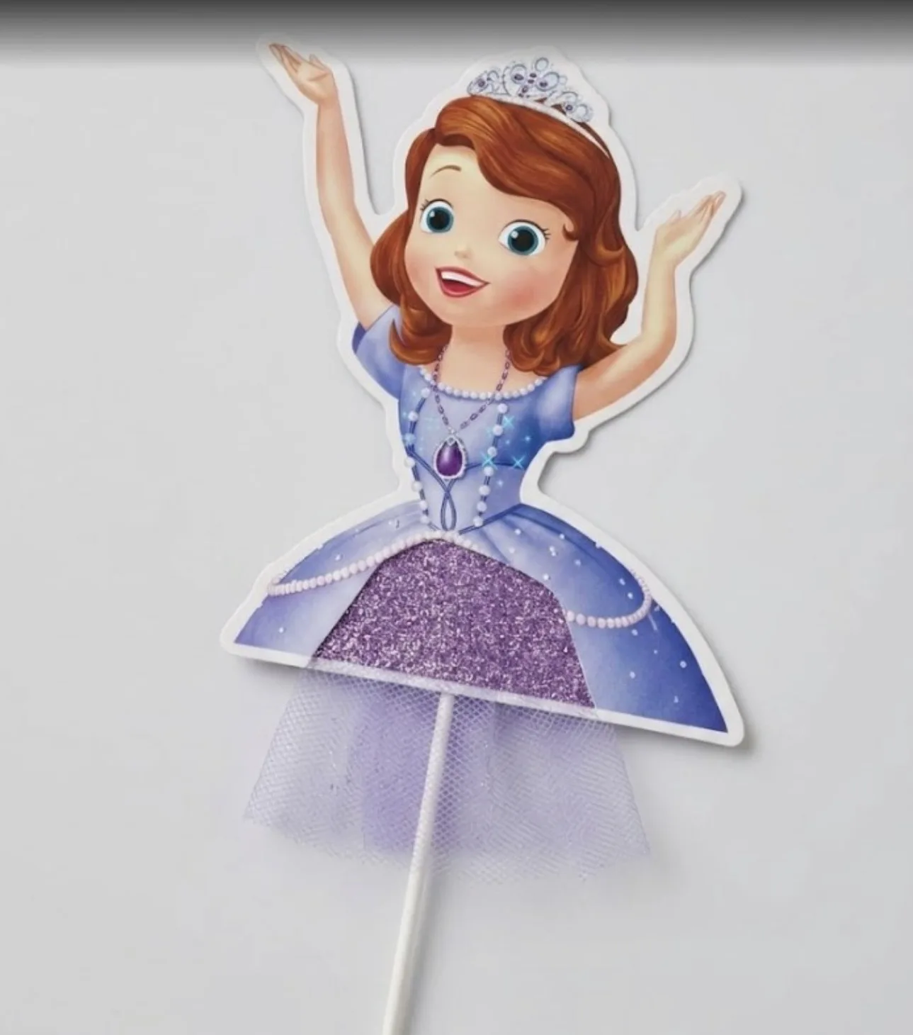 Cake topper Princesse sophia
